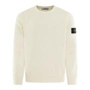 Stone Island Crew Neck Sweater Beige, Herr