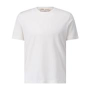 Maurizio Baldassari Silkeblandning T-shirt White, Herr