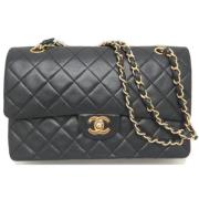 Chanel Vintage Pre-owned Laeder chanel-vskor Black, Dam