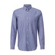 Closed Klassisk Button-Down Skjorta Blue, Herr