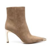 Michael Kors Beige Ankelboots för kvinnor Beige, Dam