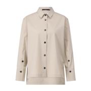 Windsor Lös Skjortblus Beige, Dam