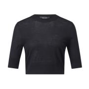 Dsquared2 Ull Crop Top Black, Dam