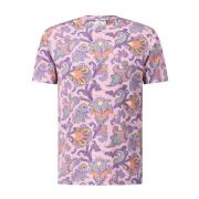 Etro T-shirt med Paisley-mönster Pink, Herr