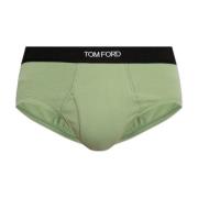 Tom Ford Bomullsbriefs Green, Herr