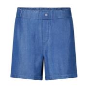 Rich & Royal Denimstil Sommar Shorts Blue, Dam