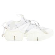 Jimmy Choo Pre-owned Pre-owned Laeder sneakers White, Dam