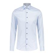 Stenströms Slimline Bomull Skjorta Button-Down Krage Blue, Herr