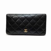 Chanel Vintage Pre-owned Laeder plnbcker Black, Dam