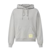 Axel Arigato Mysig Hoodie med Dubbel Dragsko Huva Green, Herr