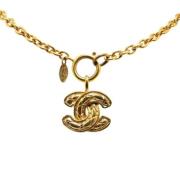 Chanel Vintage Pre-owned Metall chanel-smycken Yellow, Dam