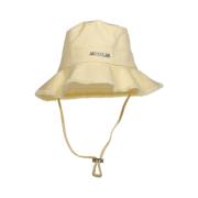 Jacquemus Kronärtskocka hatt för dammode Yellow, Dam