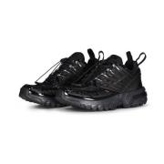 Maison Margiela Sportig Sneaker med Andningsbara Mesh-element Black, D...