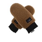 UGG Fejkpäls handskar Brown, Dam