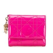 Dior Vintage Pre-owned Laeder plnbcker Pink, Dam