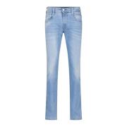 Replay Regular Rise Straight Leg Jeans Blue, Herr