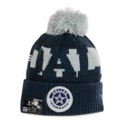 New Era NFL Pom Pom Hat Field Sport Knit Black, Herr