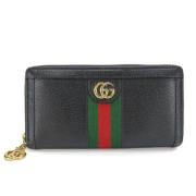 Gucci Vintage Pre-owned Laeder plnbcker Black, Dam