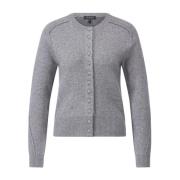 Rag & Bone Klassisk Ull Cardigan med Knappdetalj Gray, Dam