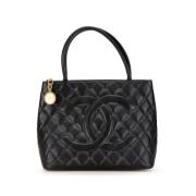 Chanel Vintage Pre-owned Laeder chanel-vskor Black, Dam