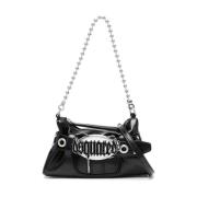 Dsquared2 Svart Clutch Väska för Kvinnor Black, Dam