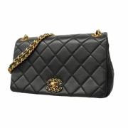 Chanel Vintage Pre-owned Laeder chanel-vskor Black, Dam