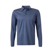 Hugo Boss Långärmad Polo Tröja Blue, Herr