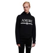 Amiri Hoodie med Cappuccio PF22Mjh022 Black, Herr