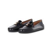 Tod's Elegant Loafer med Nubbade Sula Black, Dam