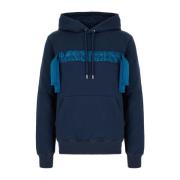 Lanvin Stiliga Sweatshirts för en Trendy Look Blue, Herr