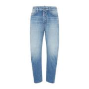 Dsquared2 Blå Casual Byxor för Män Blue, Herr