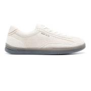 Stone Island Vita Sneakers med Kompass Logo White, Herr