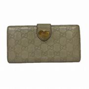 Gucci Vintage Pre-owned Laeder plnbcker Beige, Dam