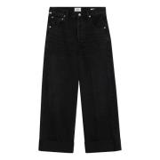 Citizens of Humanity Jeans med normal passform Black, Dam