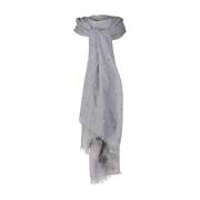 Codello Festlig Scarf med Ädelstenar Gray, Dam