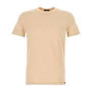 Tom Ford Rosa Bomullsblandning Stretch T-shirt Pink, Herr