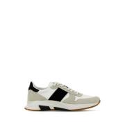 Tom Ford Färgglada Mesh & Mocka Sneakers Multicolor, Herr