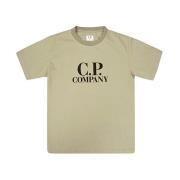 C.p. Company Avslappnad Bomull T-shirt Beige, Herr