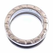 Bvlgari Vintage Pre-owned Vitt guld ringar Gray, Dam