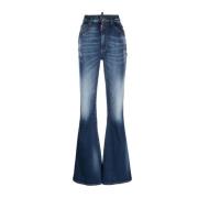 Dsquared2 Marinblå Jeans för Män Blue, Dam