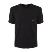 C.p. Company Avslappnad Bomull T-shirt Black, Herr