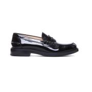 Tod's Svarta platta skor Black, Dam