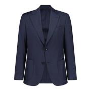 Windsor Resa Ull Slim-Fit Jacka Blue, Herr