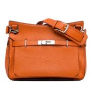 Hermès Vintage Pre-owned Laeder crossbodyvskor Orange, Dam