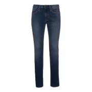 Jeckerson Blå Slim Cross Fickor Jeans Blue, Herr