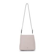 Aigner Expanderbart Handtag Hinkväska Beige, Dam