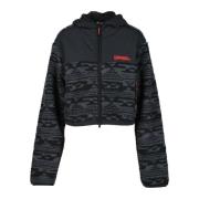 Diesel Sportjacka 100% Polyester Black, Dam