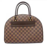 Louis Vuitton Vintage Pre-owned Canvas louis-vuitton-vskor Brown, Dam