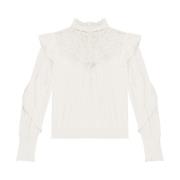 Isabel Marant Beige Top Seila Beige, Dam