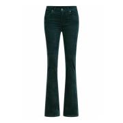 7 For All Mankind Bootcut-jeans Green, Dam